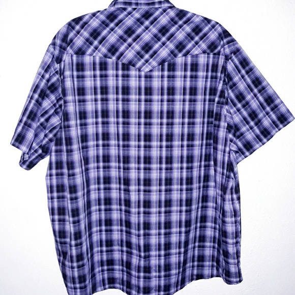 Wrangler Button Up Snap Shirt - Picture 2 of 4